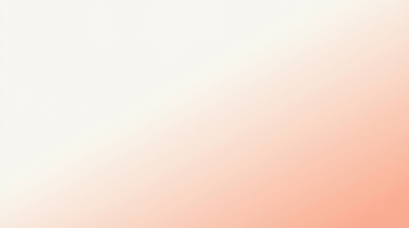 Warm gradient background for candidate ghosting recruitment blog post